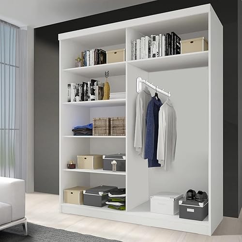 Miniatura 2 de Sumnacon 2 percheros de acero inoxidable para colgar ropa, con brazo oscilante, perchero resistente para lavandería, dormitorios, tendedero de ropa