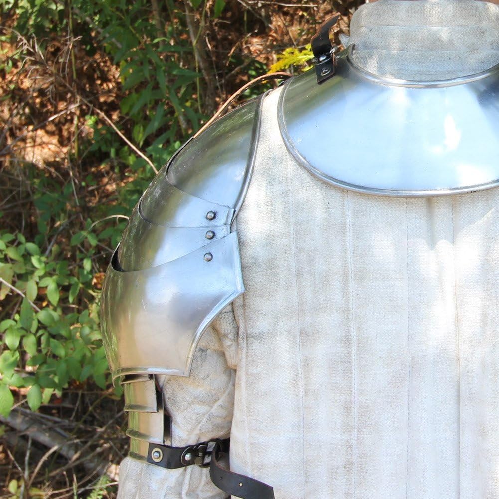 Armory Replicas Medieval 18g Steel Avenger Pauldrons Set