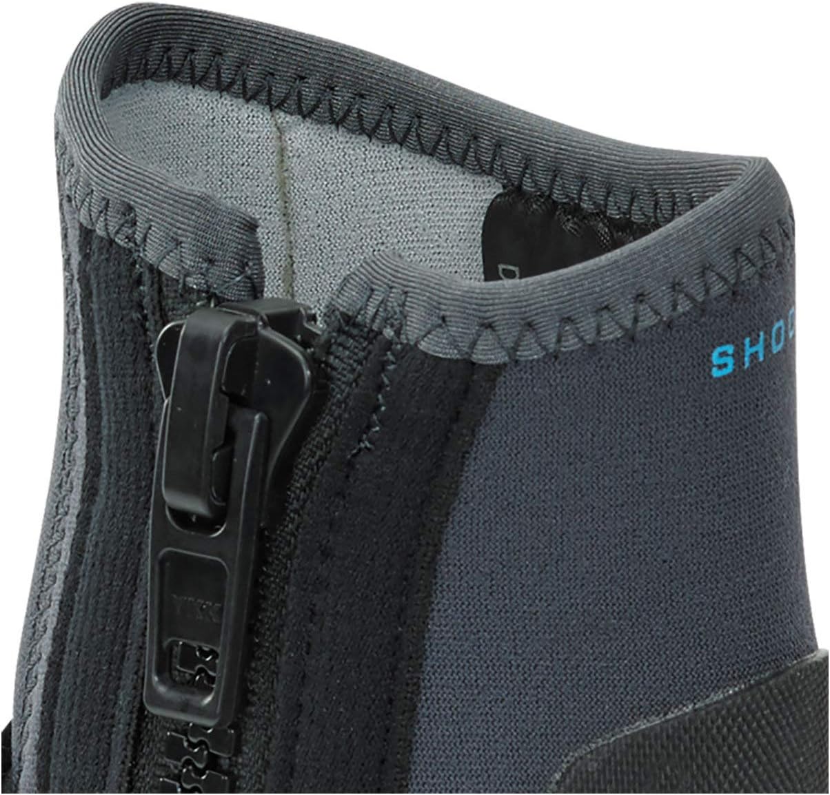 Palm Kayak or Kayaking - Shoot 3mm Kayak Wetsuit Boot Boots - Jet Grey - Unisex - Vulcanized Rubber Reinforced Toe and Heel