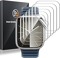 Vista 22 de LK Pack de 3 para Apple Watch Ultra 3 Protector de Pantalla 49mm [Cero-Falla] HD Top 9H Vidrio Templado Apple Watch Ultra / Ultra 2 Protector