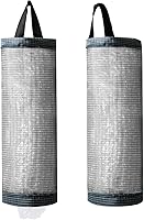 Vista 10 de TOGETRUE Soporte para bolsas de plástico, soporte para bolsa de comestibles, dispensador de bolsa de almacenamiento colgante de malla