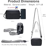 Small Crossbody Bag for Women,Small Camera Bag with Guitar Strap,Cell Phone Purse Shoulder Handbag