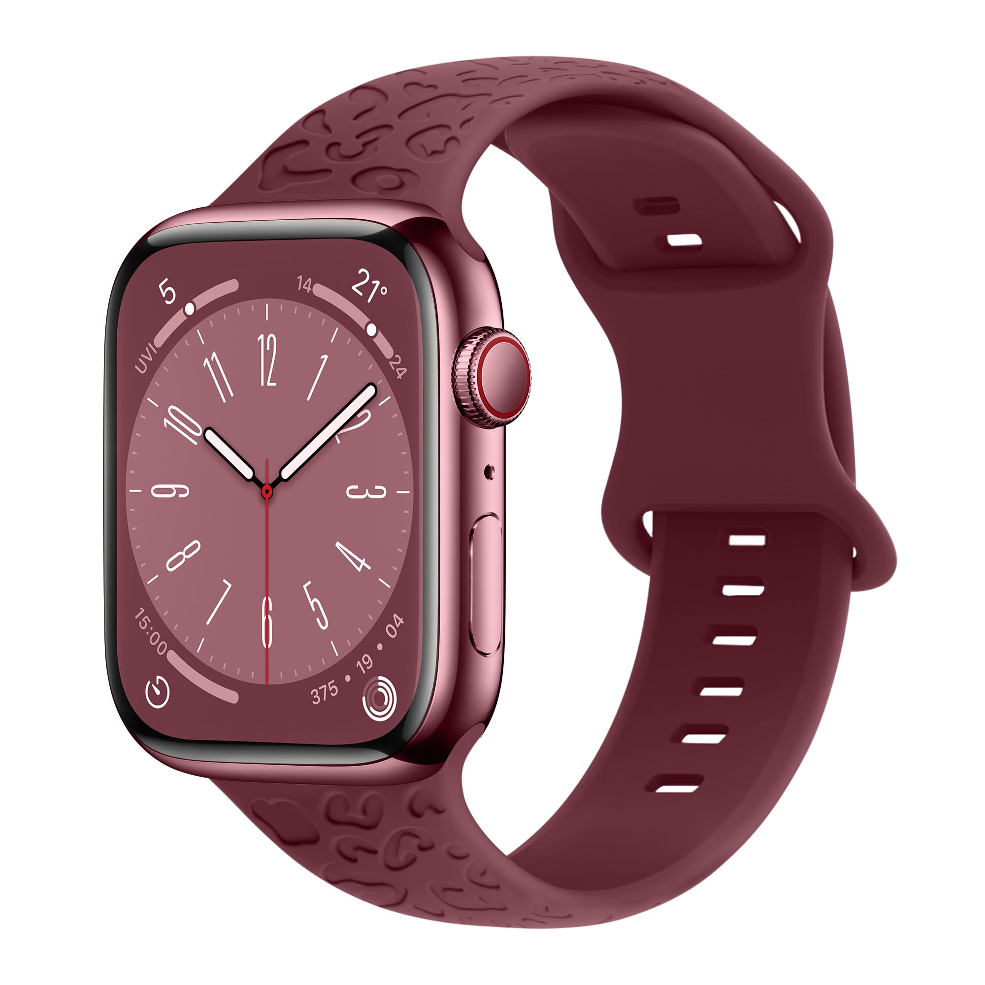 KEYSJEFF Compatible with Apple Watch Strap 45mm 44mm 41mm 40mm Soft Silicone Sport Bands Replacement for IWatch Belt SE/9/8/7/6/5/4/3/2/1 Women Men (Not Include Watch) (44/45mm,#04) (B0CB8BKB2W) Amazon Price History, Amazon Price Tracker