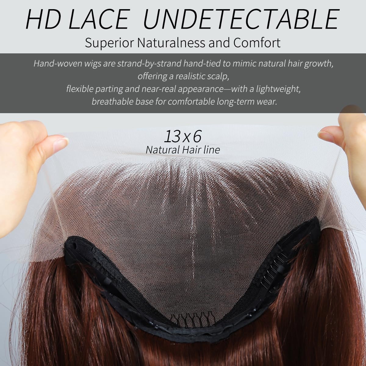 Synthetic 13x6 Body Wave Lace Front Wigs Pre Plucked With Baby Hair Auburn Wigs For Women Ready Wear 100% Futura Premium Wigs Beginner Friendly Daily Party Use 28 Inch