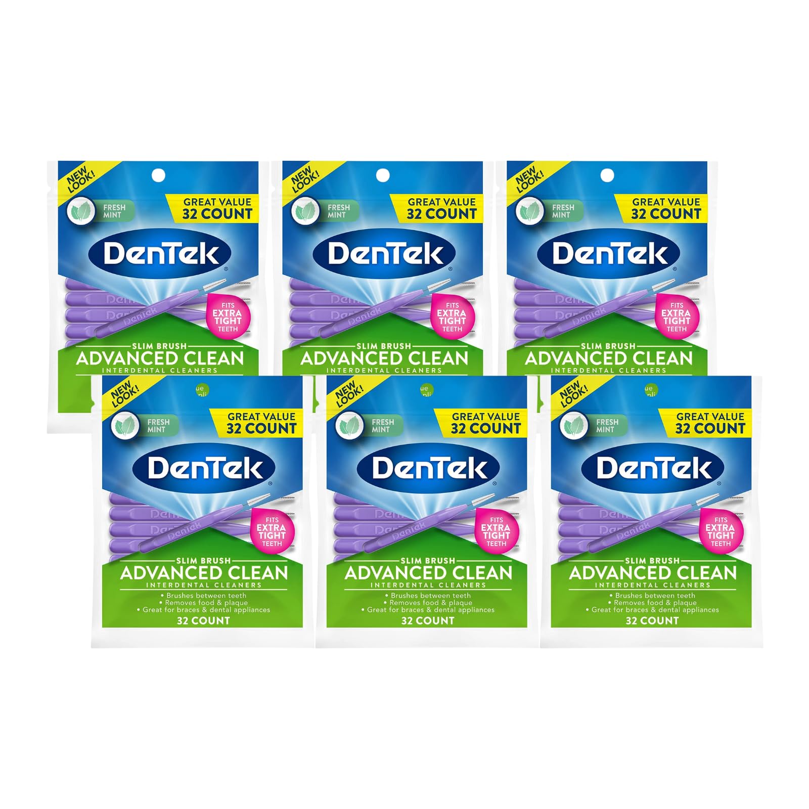 Advanced Clean Slim Brush Interdental Cleaners
