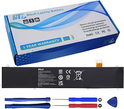 RC30-0248 Laptop Battery for Razer Blade Advanced 15 2018 2019 2020 2021 RTX 2060 2070 2080 RZ09-02385 RZ09-02386 RZ09-02386E92 RZ09-02486 RZ09-02886 RZ09-02887 RZ09-02888 RZ09-0301