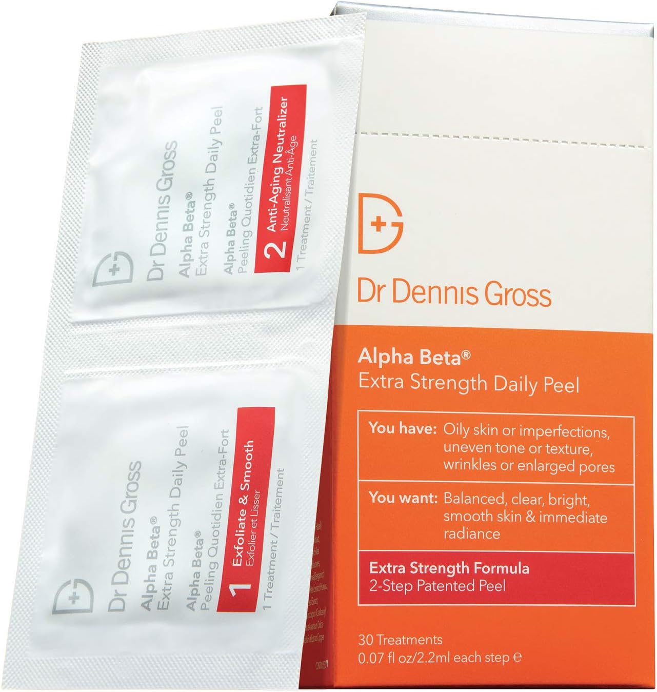 Dr dennis gross alpha beta peel - extra strength formula (for normal/less sensitive skin; jar), 1