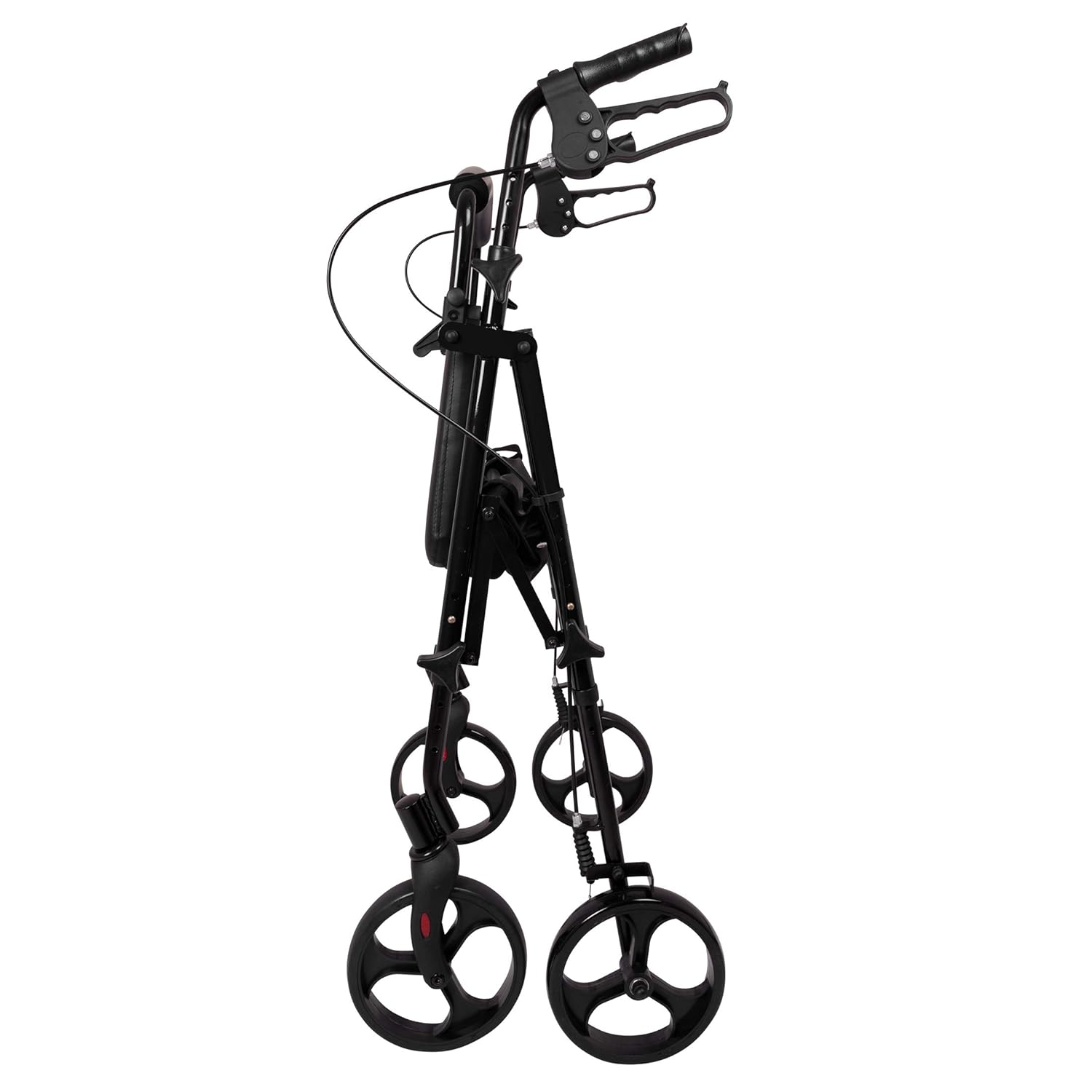 ProBasics rollator folded for storage