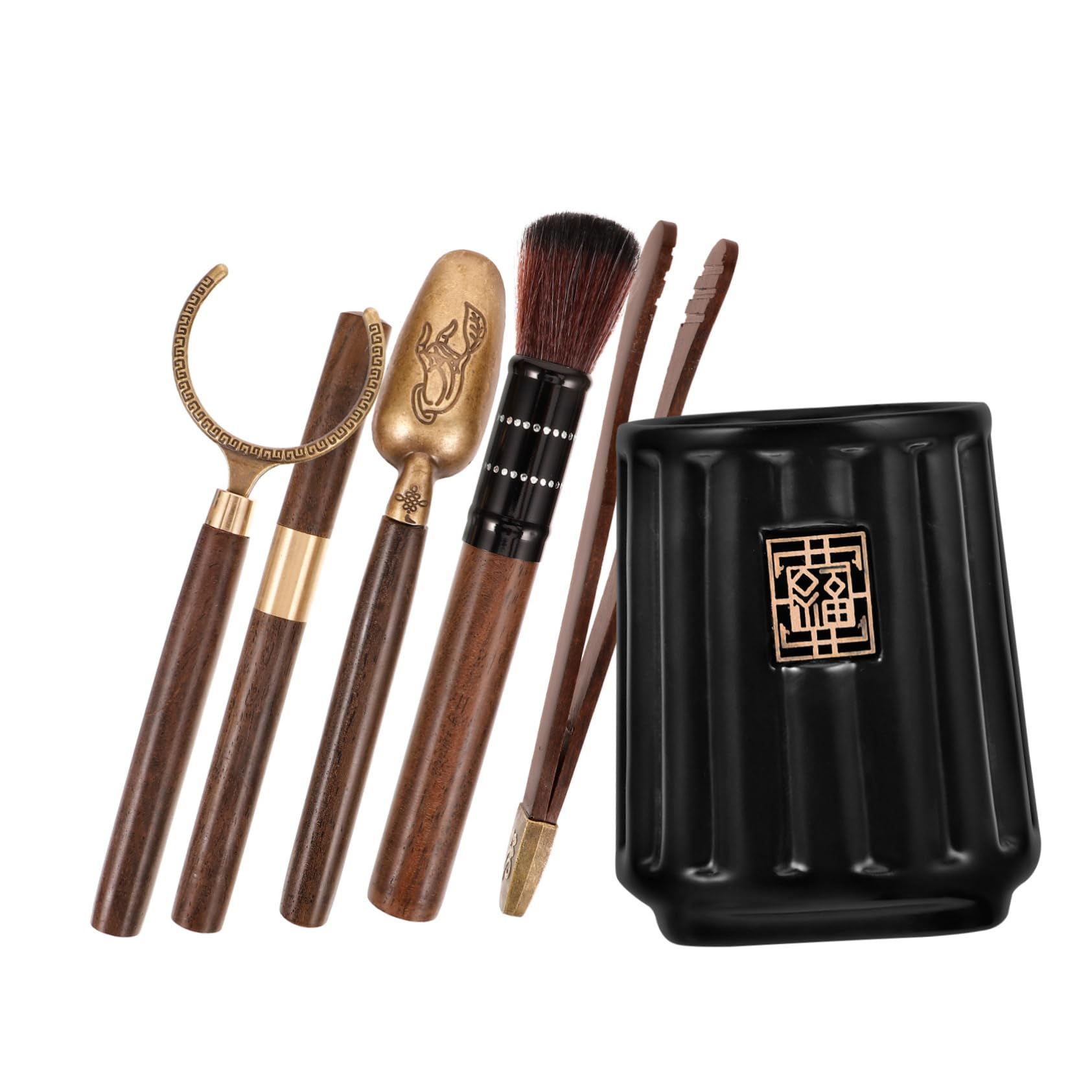 SOLUSTRE 2sätze Chinesischen Teezeremonie-utensilien Teiliges Gongfu Tee-Set Für Matcha Und Traditionelle Teezubereitung Perfektes Für Teeliebhaber