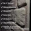 izodecor polystyrene wall cladding stone look white 50 x 100 x 2 cm wall panels white paintable for indoor and outdoor use waterproof sl-1900