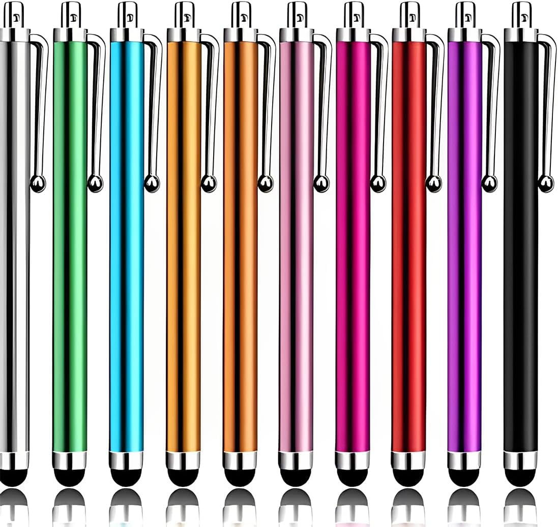 10 pcs Stylus Pens for Touch Screens, High Precision, Universal