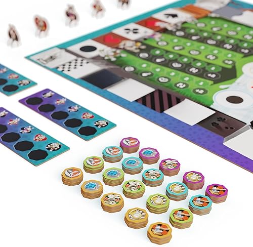 Miniatura 5 de Wonderland Rush | Juego de mesa familiar | Juego de mesa para adultos y niños | Juego de mesa de aventura | A partir de 8 años | para 2 a 4