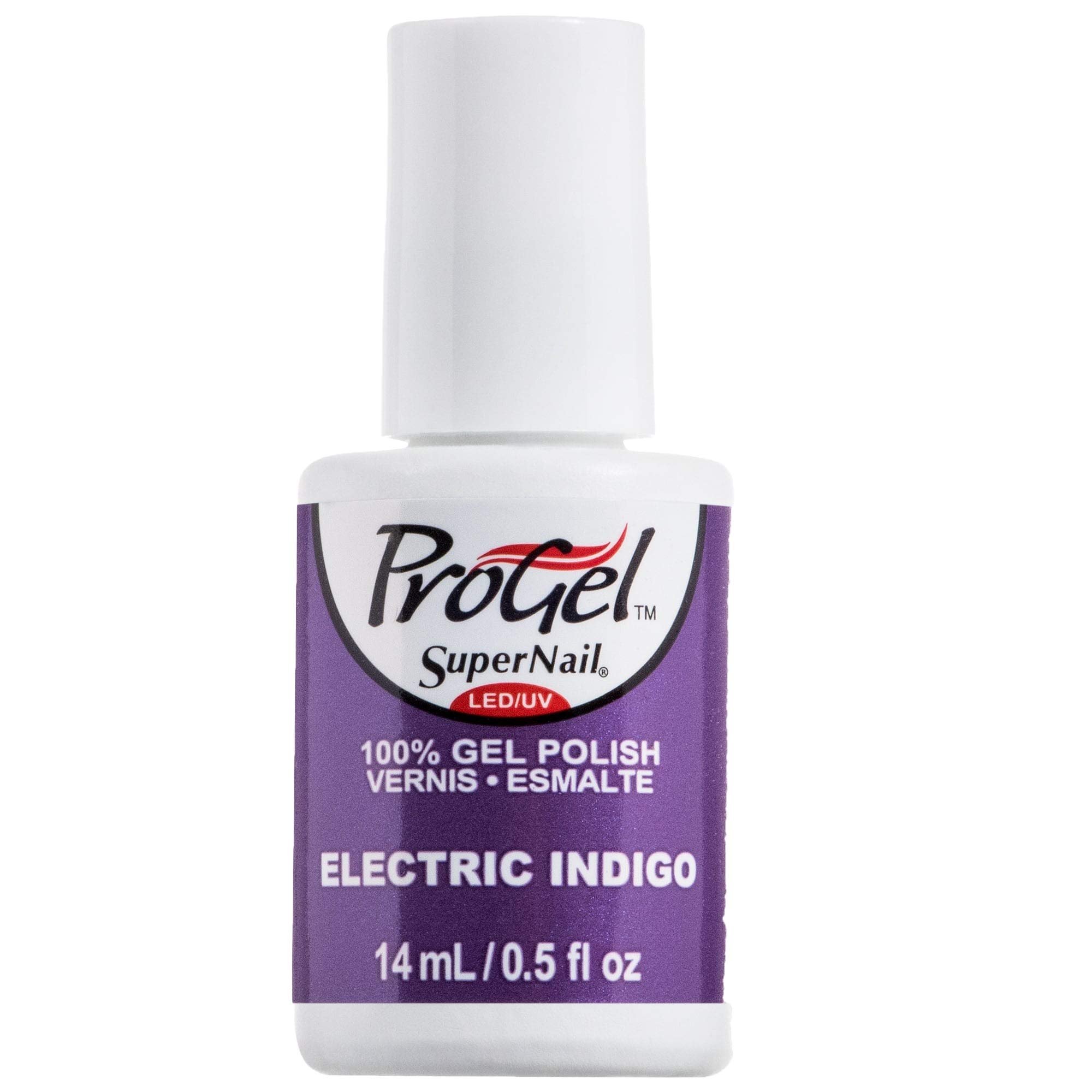 Supernail Progel Gel Polish, Electric Indigo, 0.5 Fluid Ounce