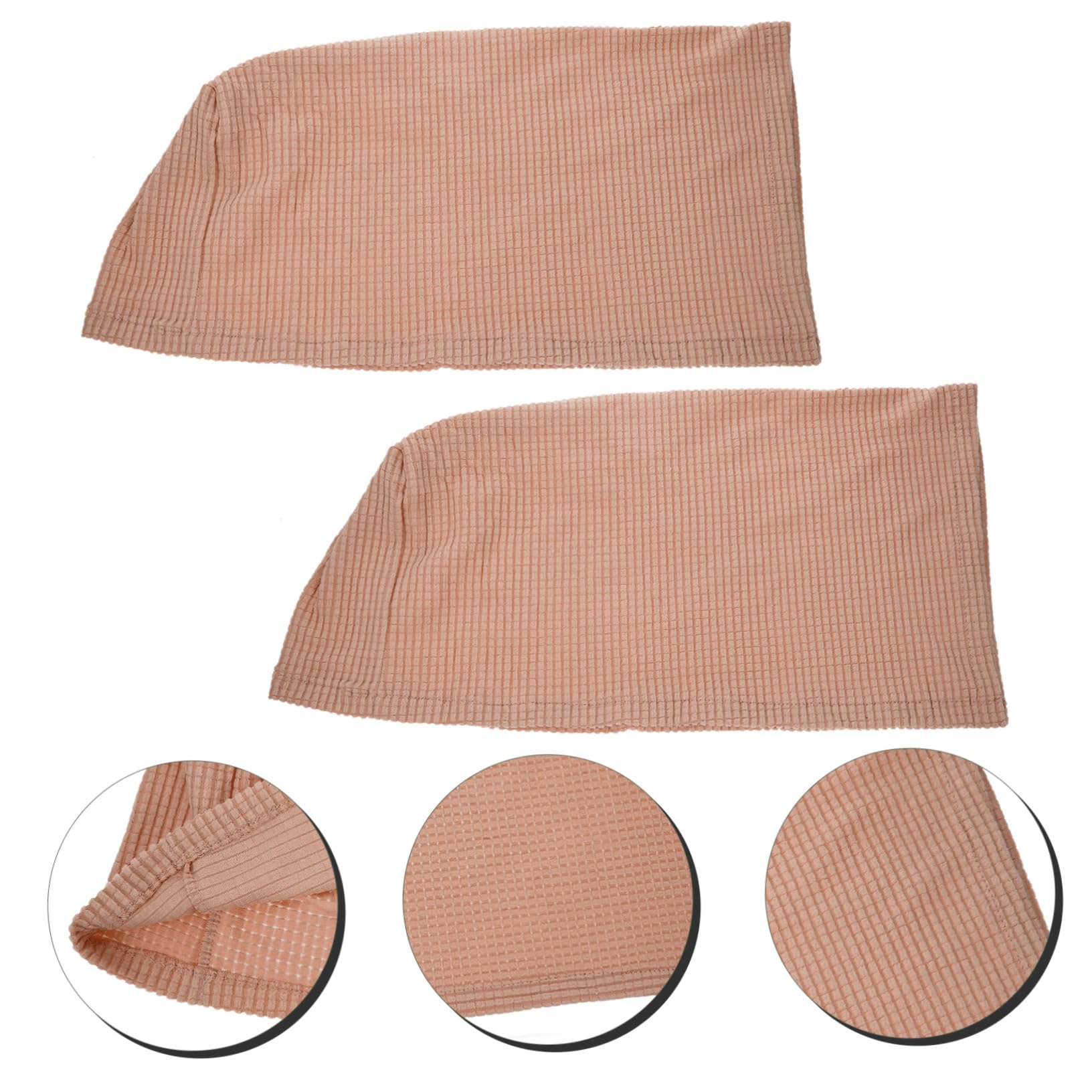 STOBAZA 4 Paare Armlehnenabdeckung Arm Ärmel Sofa Stuhlhussen Couch Stuhlarmlehnenbezug Armlehnenbezüge Für Stühle Stuhlarmschoner Sesselbezüge Polarfleece rutschfeste Abdeckung Nordisch