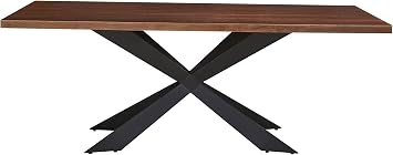 Neos Modern Furniture T350-WN-N Dining Table, Walnut