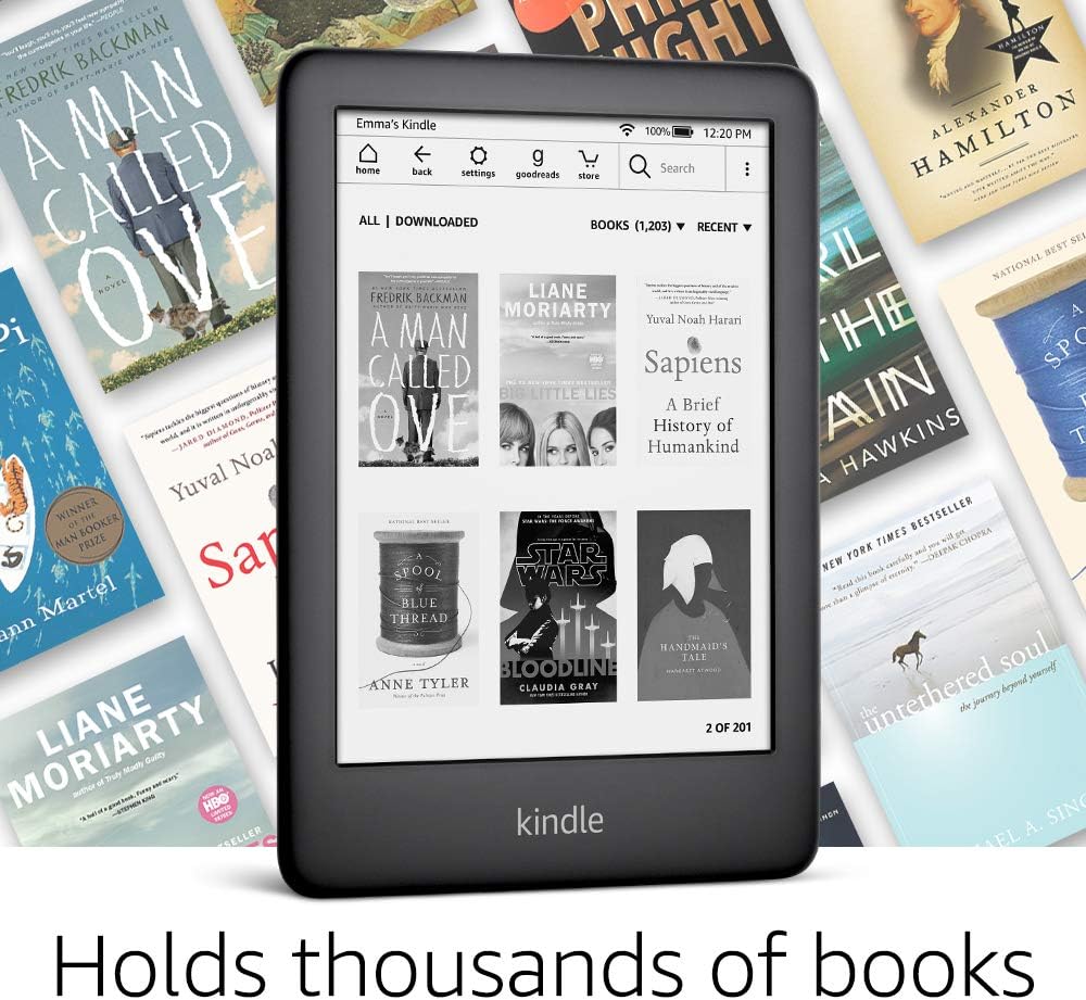 All-new Kindle - Now with a Built-in Front Light - 4 GB, White (International Version)