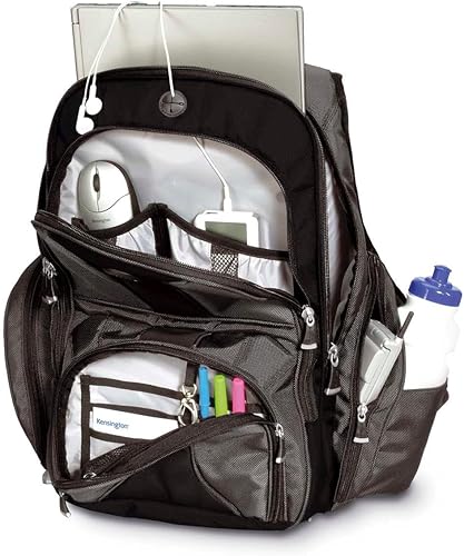 Miniatura 3 de Kensington Contour - Mochila para computadoras portátiles de 16 pulgadas (K62238B), color negro