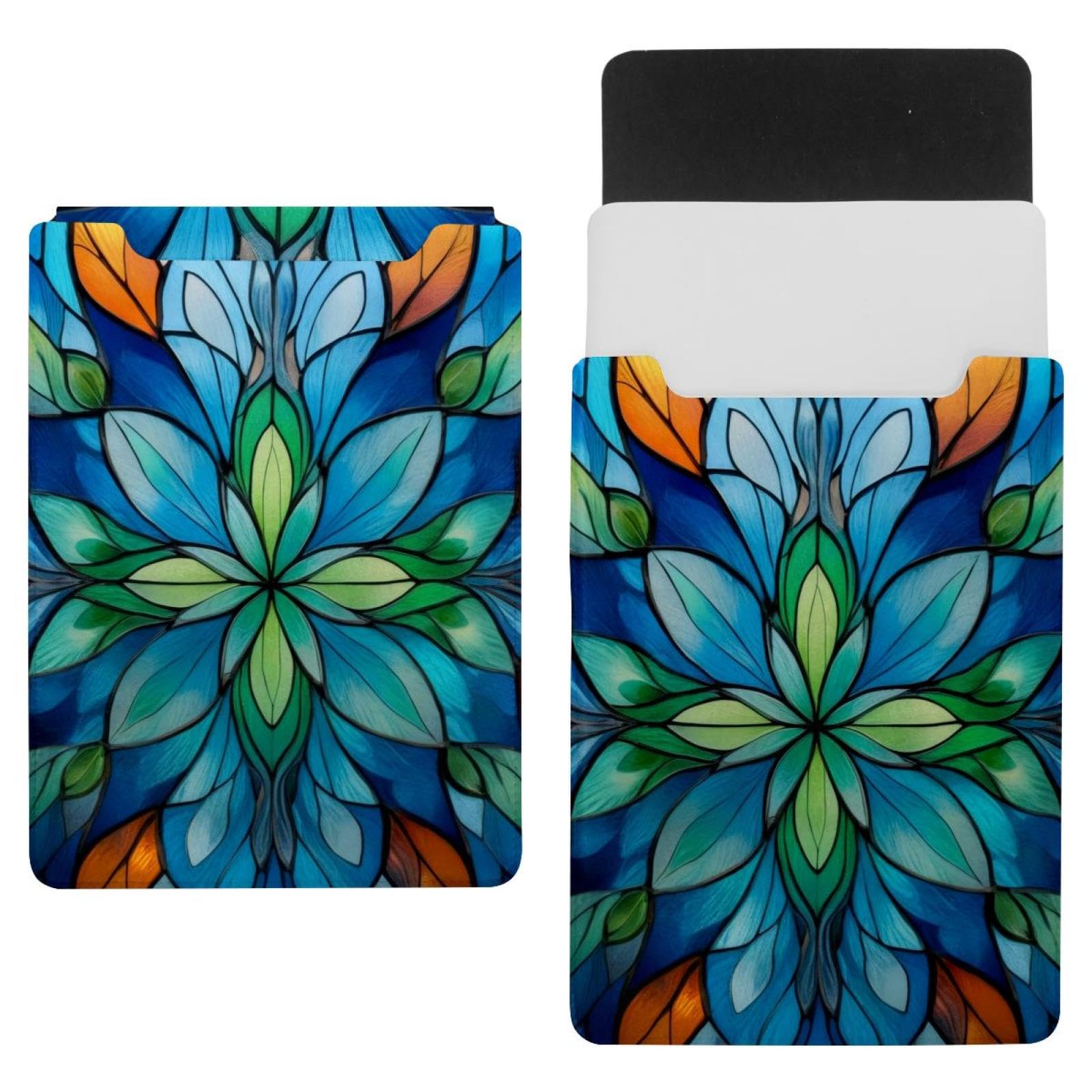 Funda para portátil antiarañazos de 35 x 25.9 cm para evitar golpes con diseño floral 7