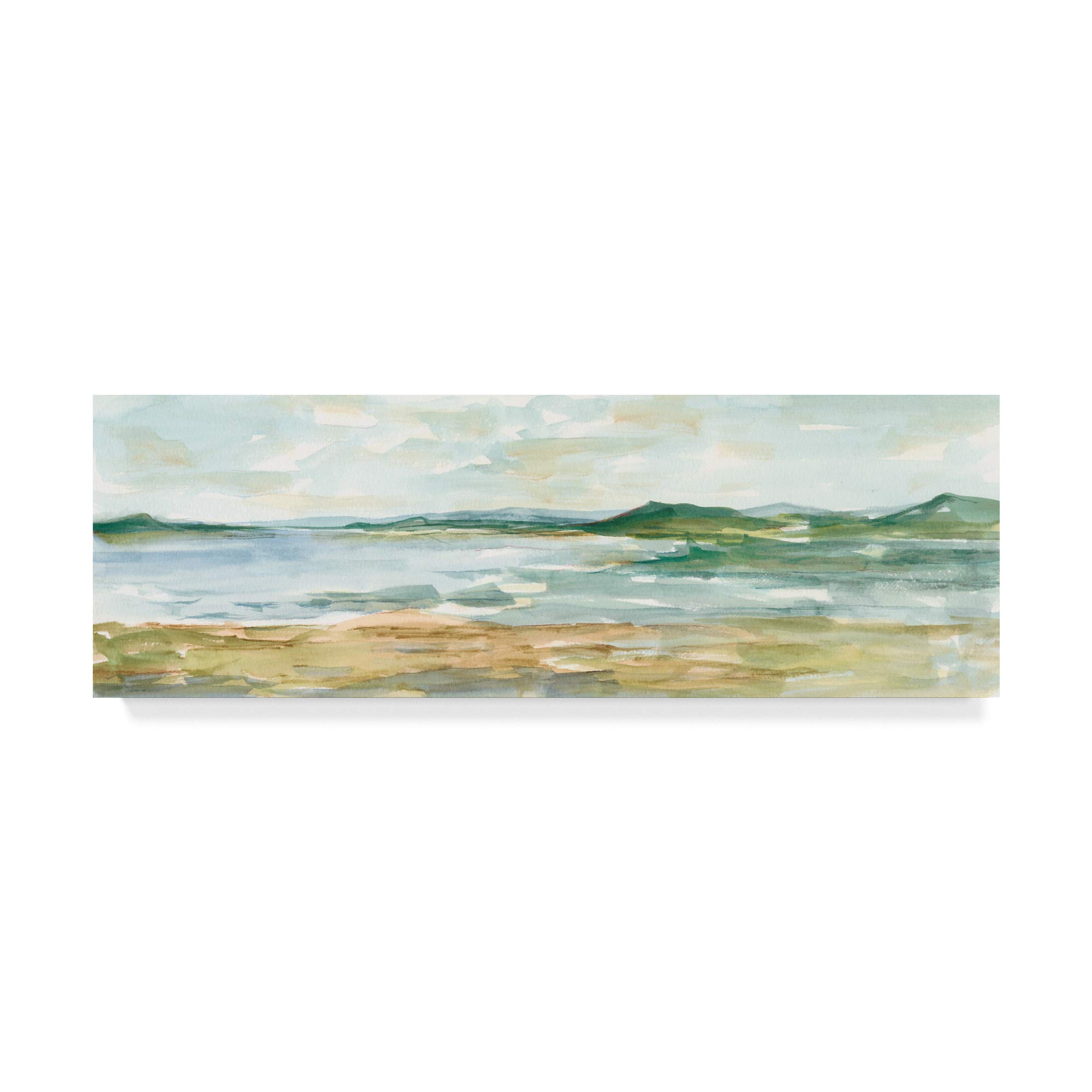 Trademark Fine Art, 10x32 Panoramic Seascape I by Ethan Harper