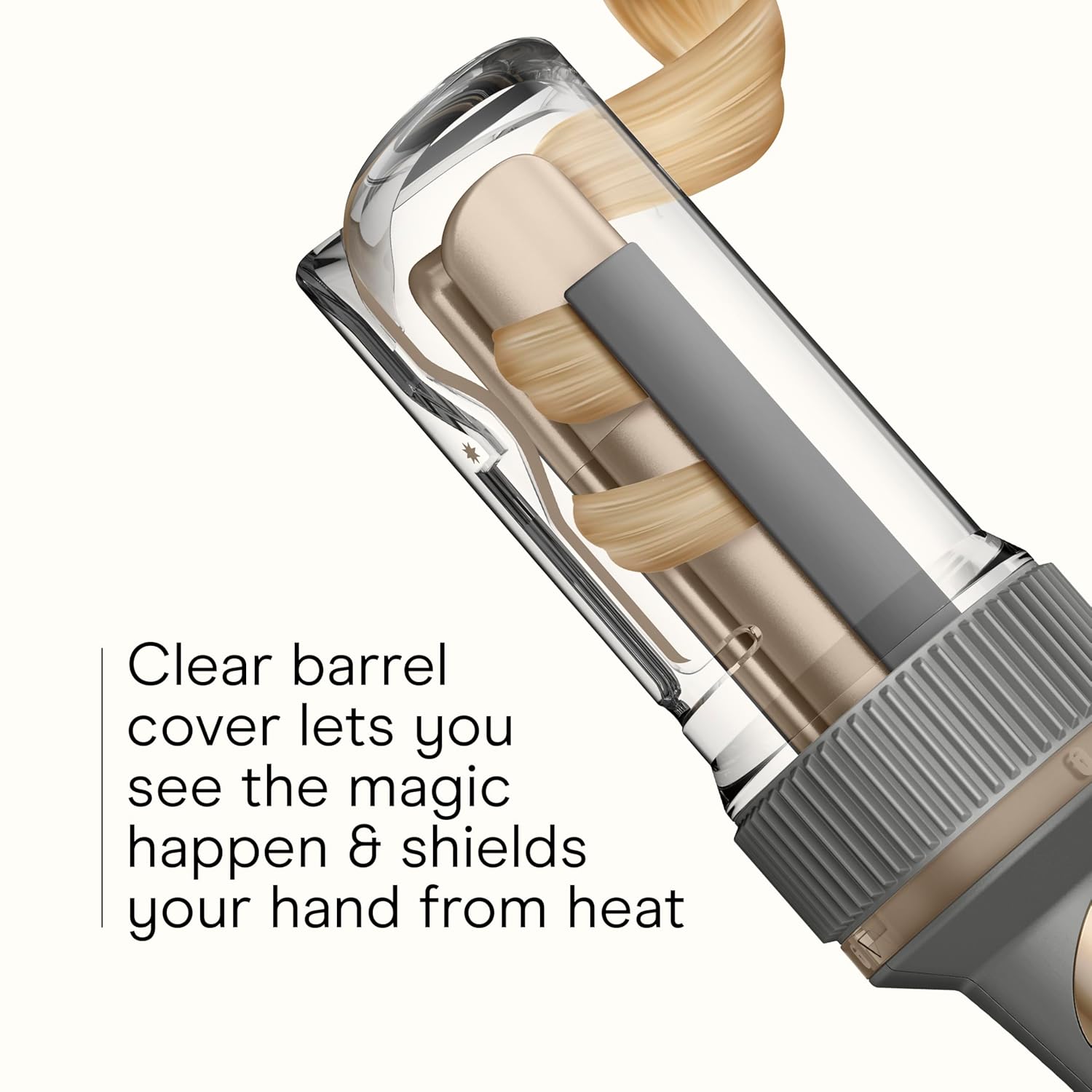 INFINITIPRO by CONAIR Curl Secret Automatic Curling Iron - 1 1/4-inch Barrel - Hair Curler for All Hair Types and Medium to Long Hair Lengths - Dual Voltage for Worldwide Travel