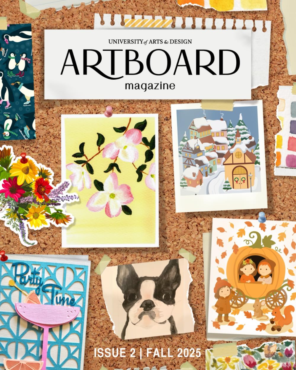 Artboard Magazine Issue 2 magazine étudiant Art Design Business Fall 2025