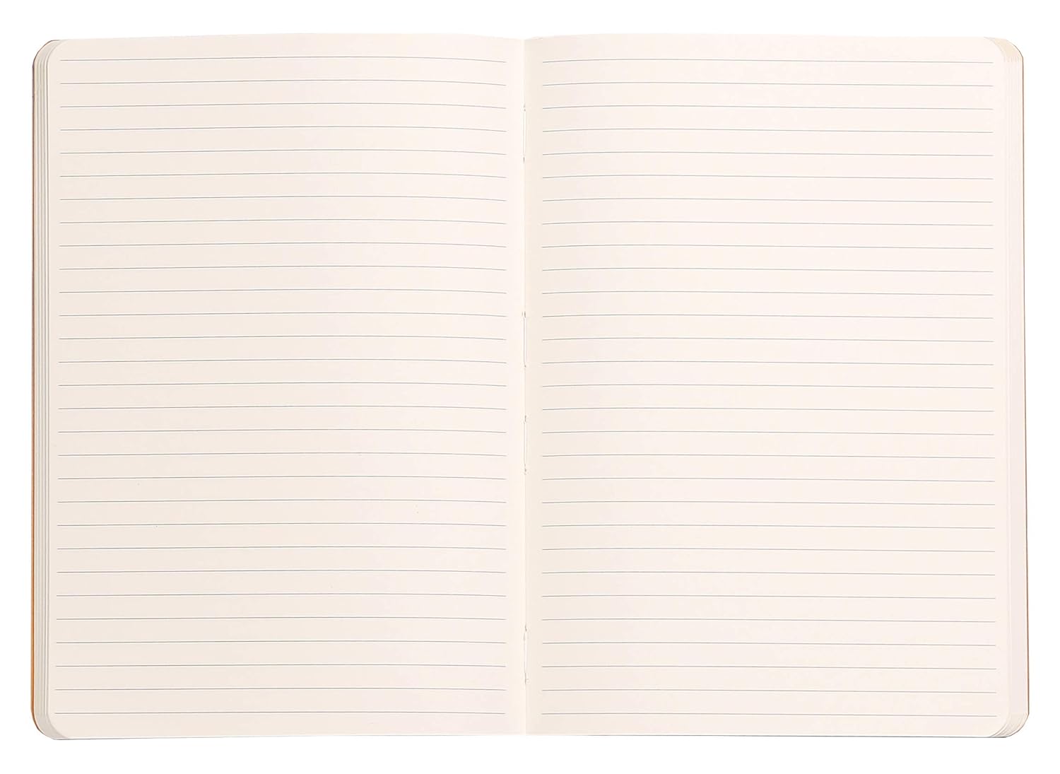 RHODIA 117372C - Rosewood Soft Notebook - A5 - Lined - 160 pages - Ivory Clairefontaine Paper 90 g/m - Bookmark, Elastic Closure - Faux Leather Cover - Rhodiarama Collection