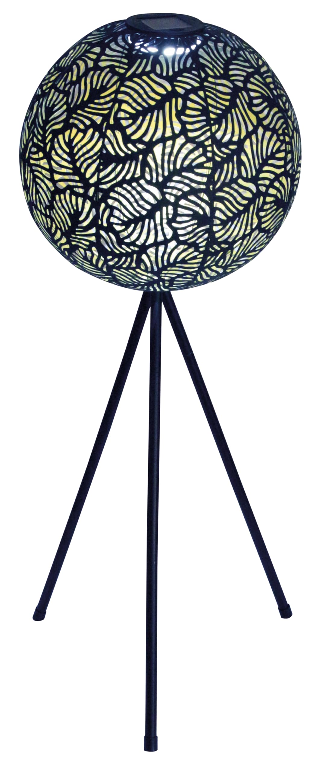 Luxform White Samba Solar Tripod Led Light Use In Garden, Patio, Table, Lawn, Bench, Wall For Decoration And Atmosphere Ip44