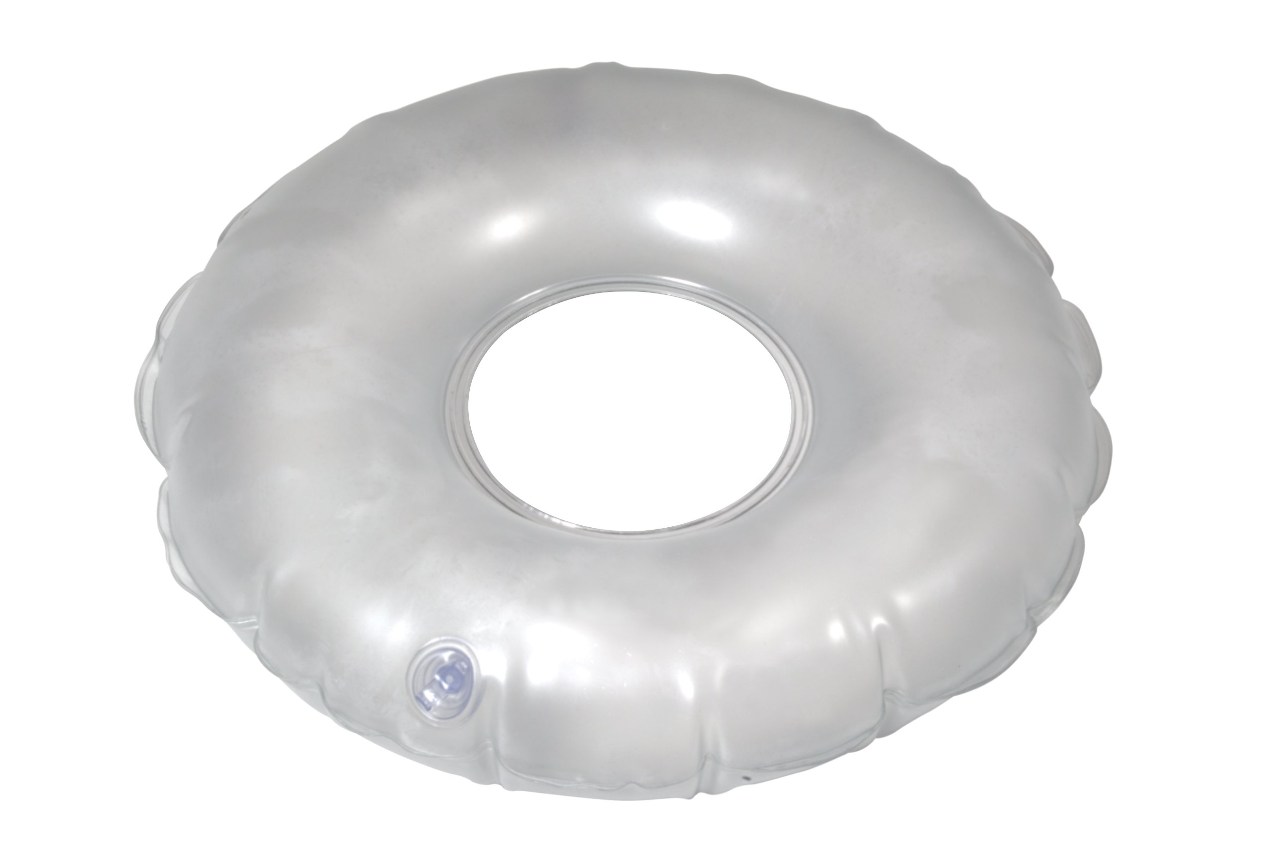 Drive Medical Inflatable Vinyl Ring Cushion, Grey-image-5