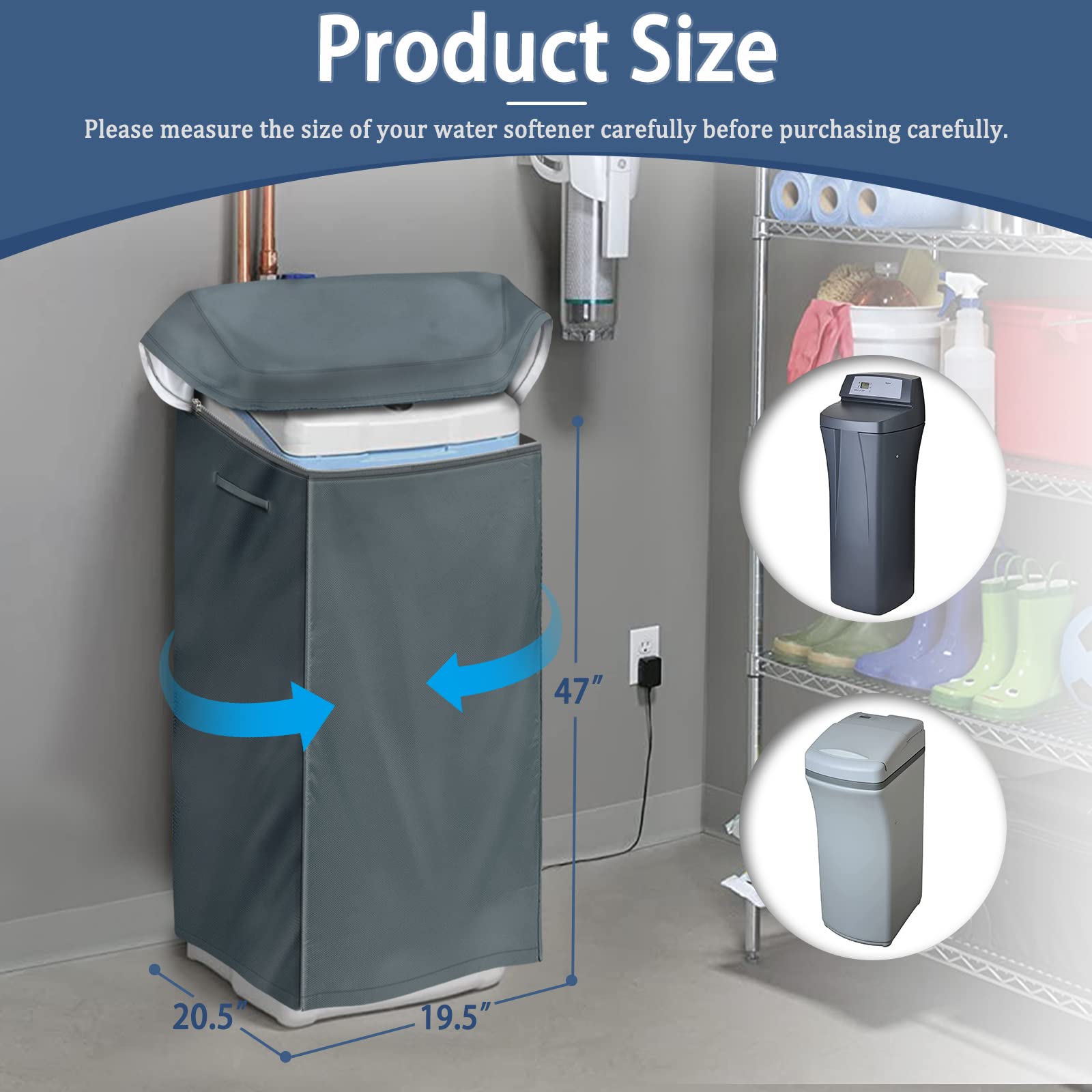 Water Softener Cover - Durable Outdoor Protection -2