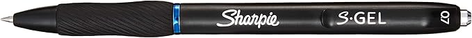 Sharpie S-Gel Bolígrafos de Gel Punta Mediana 0.7mm Tinta Azul 12 Unidades miniatura 9