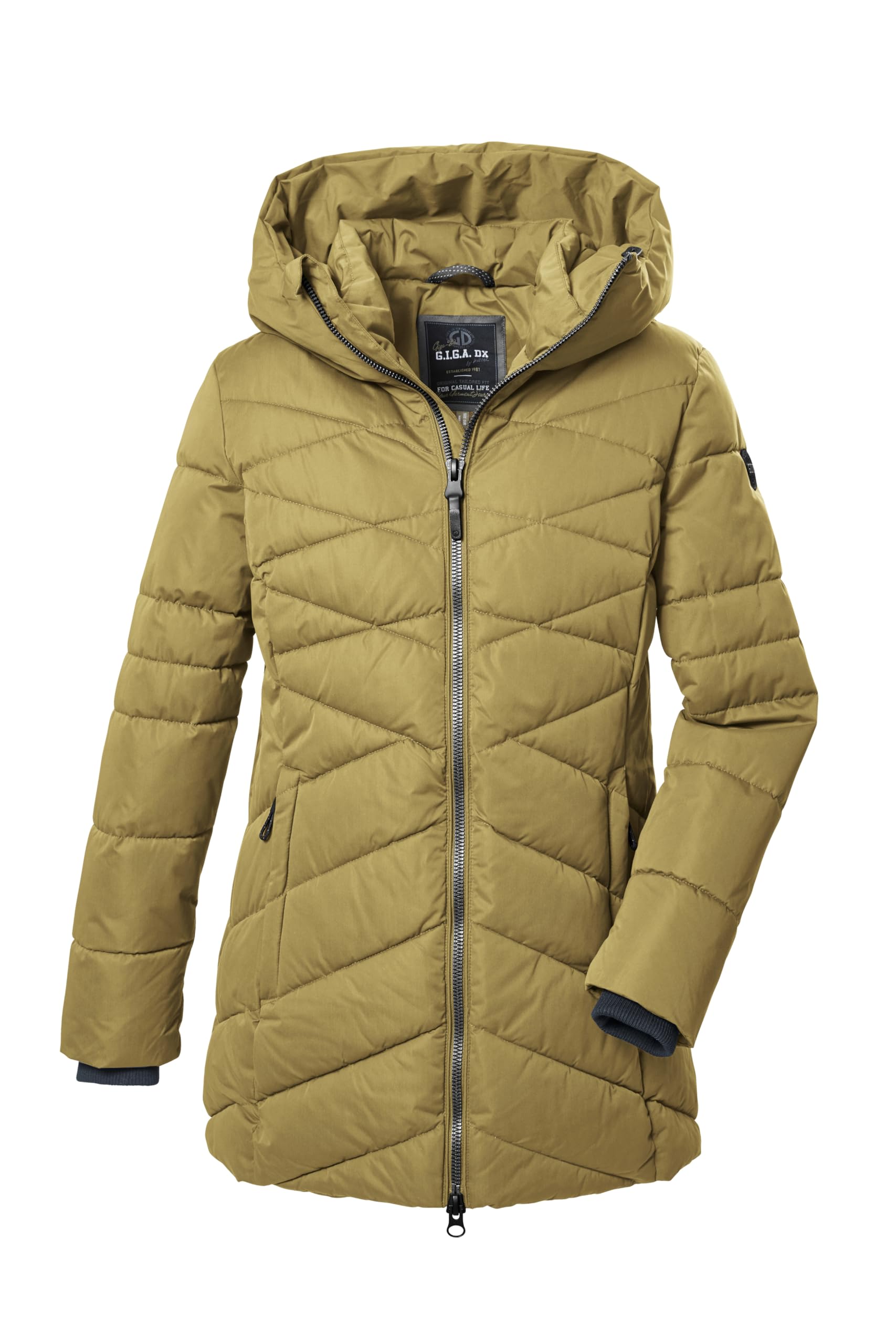 G.I.G.A. DX GW 16 WMN QLTD JCKT 42193-000 Women's Quilted Functional Jacket with Hood Pistachio 44