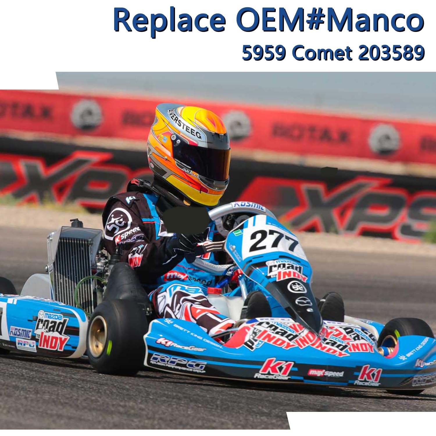 203589/5959 Go Kart Tahrik Kayışı 30 Serisi Tork Dönüştürücü ile