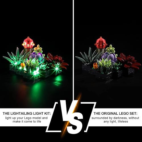 Miniatura 42 de Lightailing Luz LED para Lego 10281 Bonsai Building Blocks Modelo - No incluye el juego de modelos