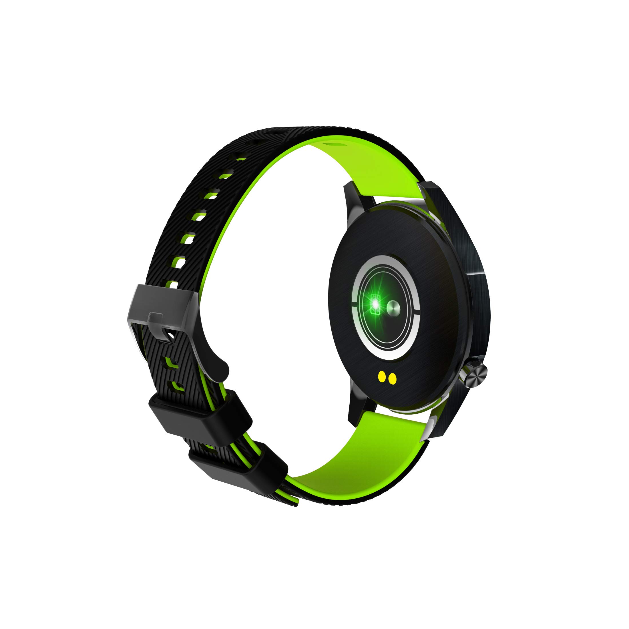 Smart Watch Fitness Trackers, wodoodporny sportowy smartwatch, krokomierz, zegarki, monitorowanie snu, tętna (zielony)
