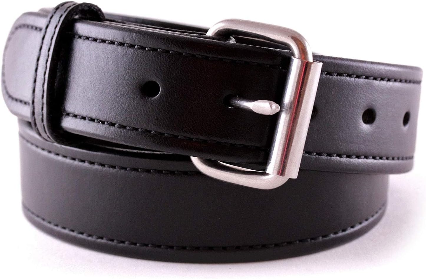 Urban Carry Premium EDC Leather Belt – USA Made Bullhide Leather Belt, Comfortable Single-Ply Design Gun Belt - 1.5" Wide