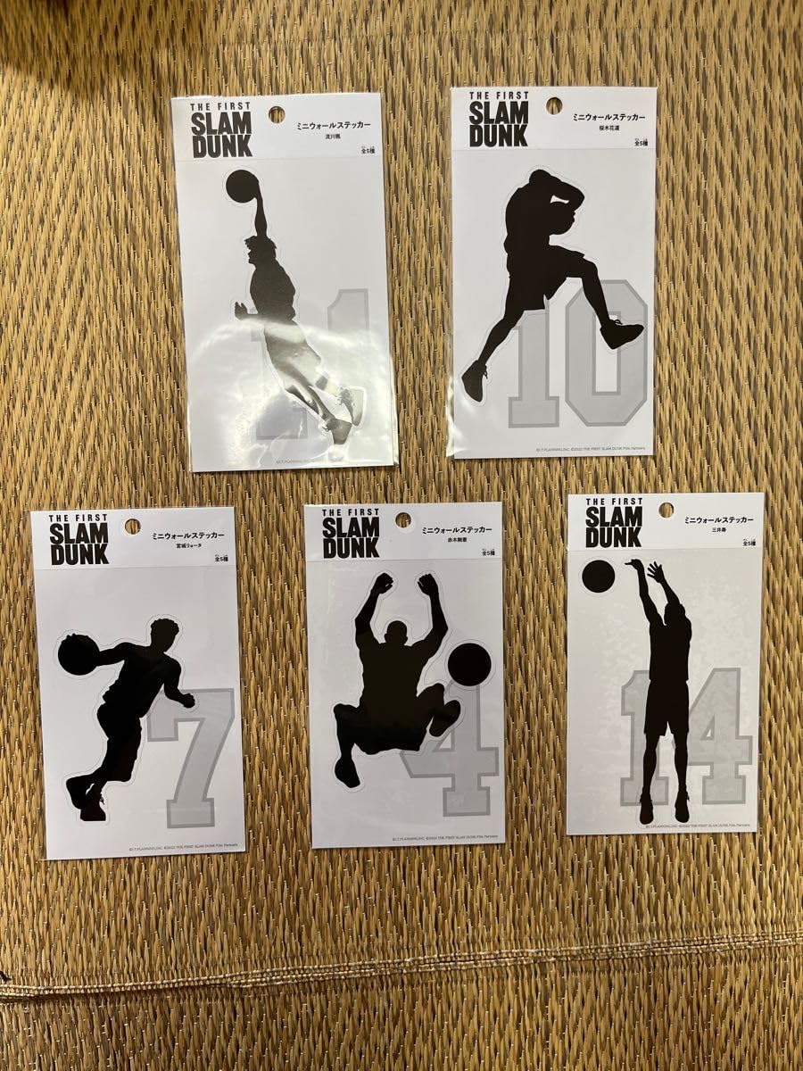 SLAM DUNK ステッカー Amazon.co.jp: THE FIRST SLAM DUNK スラムダンク ミニウォール