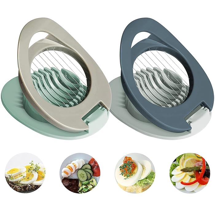 Buy KASTWAVE 2 Pack Egg Slicer with Stainless Steel Wire Egg Slicer