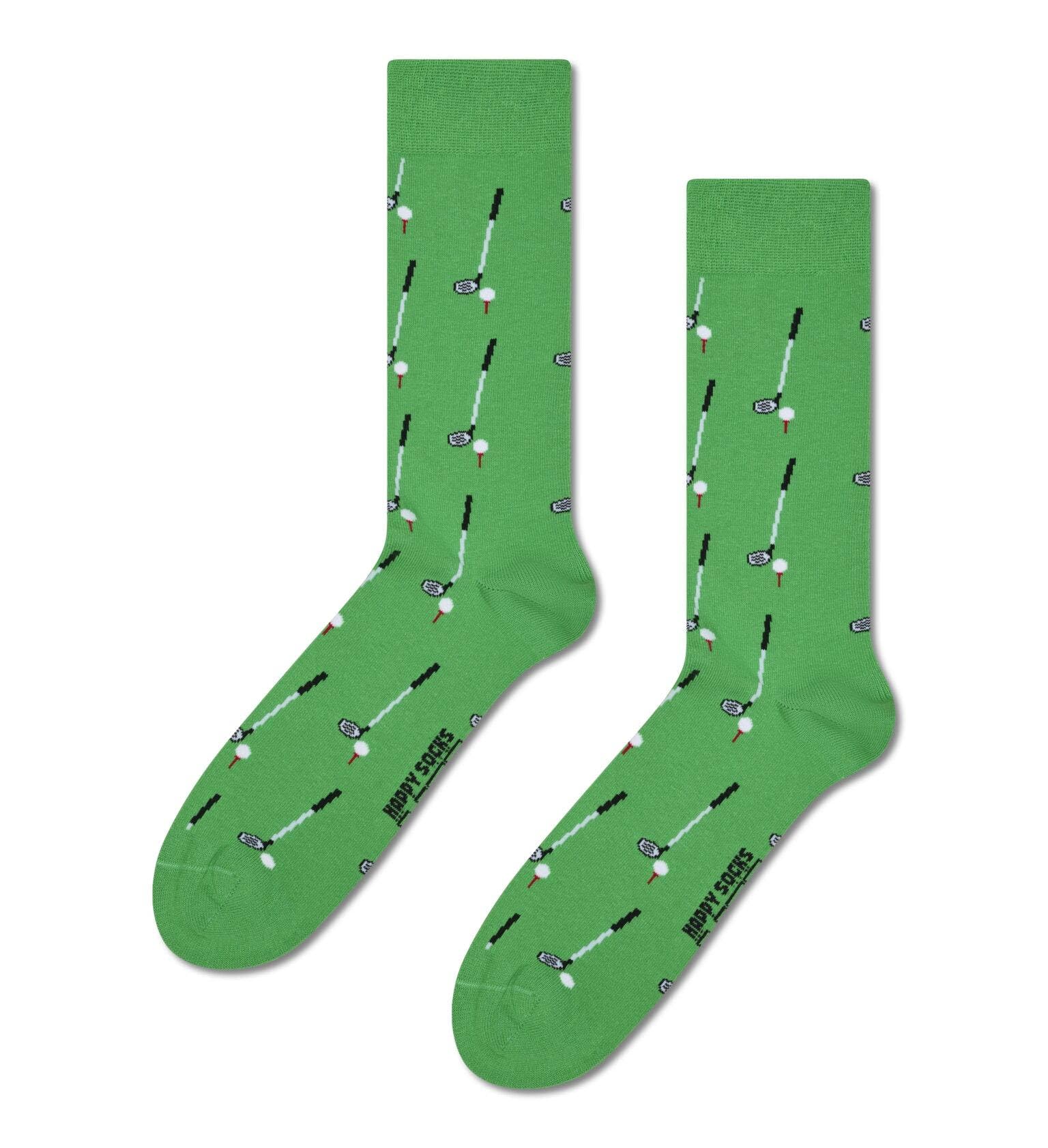 Happy Socks 3-pack Everyday Golf Socks Calzini Unisex - Adulto (Pacco da 3)