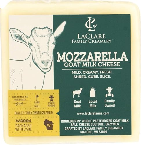 StarSun Depot Cheese Goat Mozzarella con leche 6 oz StarSun Depot Cheese Goat Mozzarella con leche 6 oz
