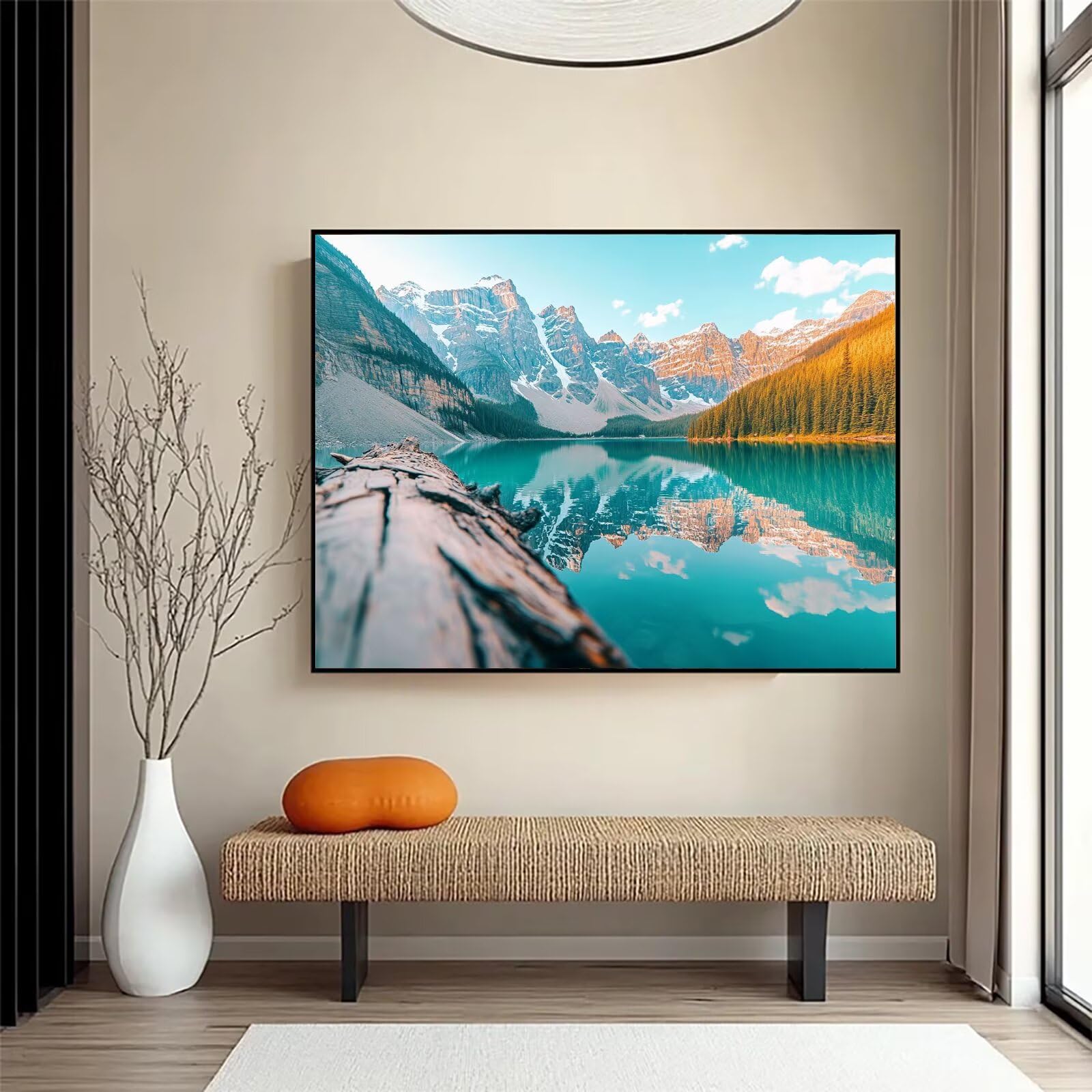 Diamond Painting Landschaft, 5D Diamond Painting Erwachsene 70x90cm qw1-677