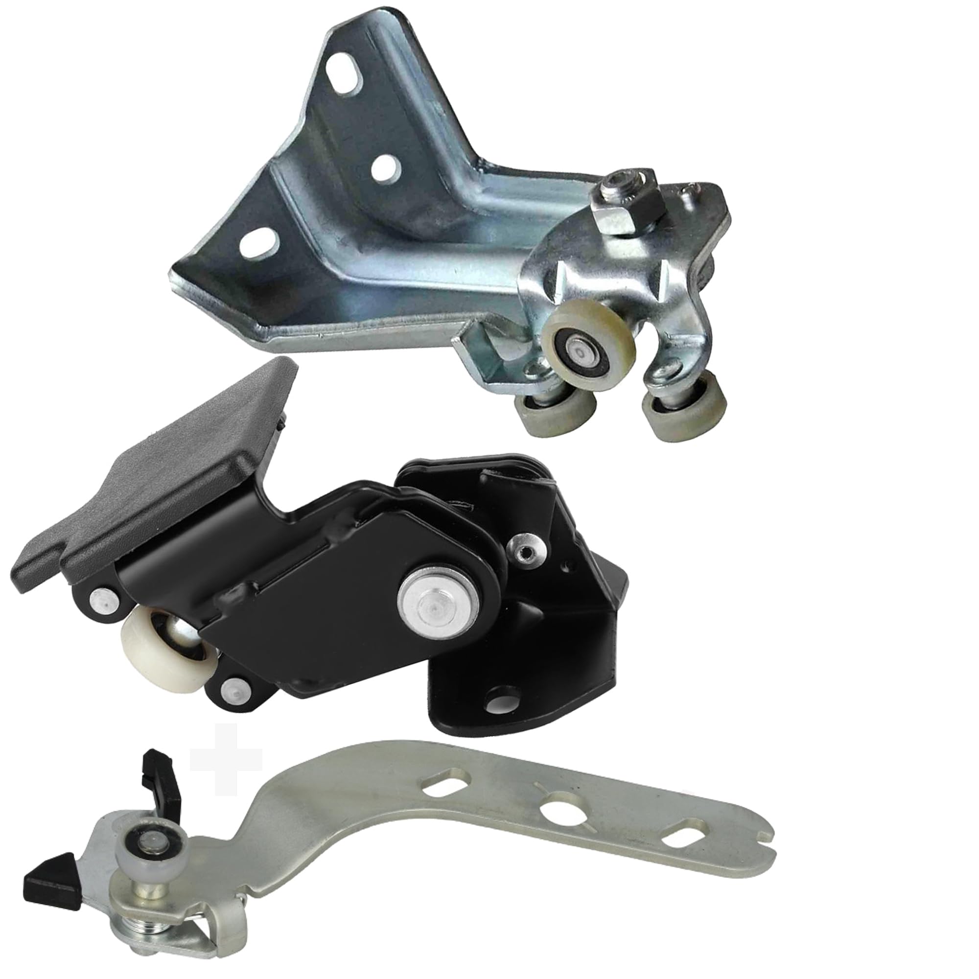 Partsline Kit 3 galets porte latérale coulissante droite compatible avec Boxer, Ducato, Jumper (2006-2014) équivalent à 1344234080, 9033V3