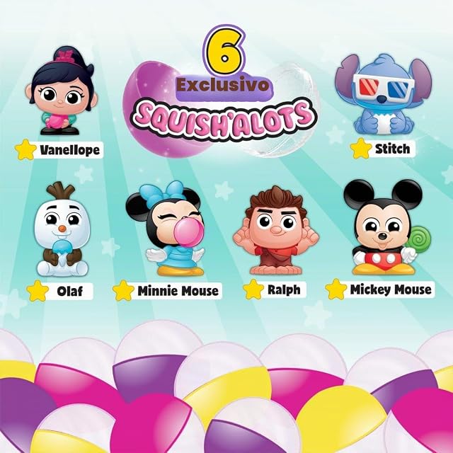 Foto 4 de 6 de Disney Doorables Squish’alots Squish Machine y Figuras coleccionables en Caja Sorpresa