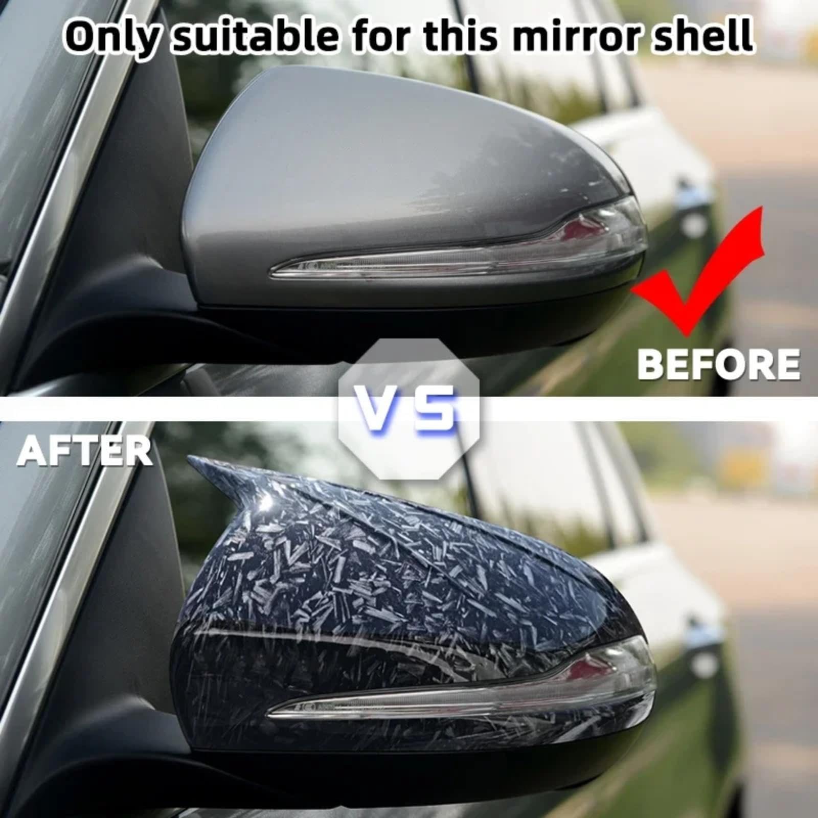Boîtier Protection Rétroviseur Pour Benz Pour Class G W463 2018-2025