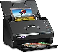 Epson FastFoto FF-680W Wireless Photo Scanner - World's Fastest 1 Sec/Photo, Document Scanning System, Black