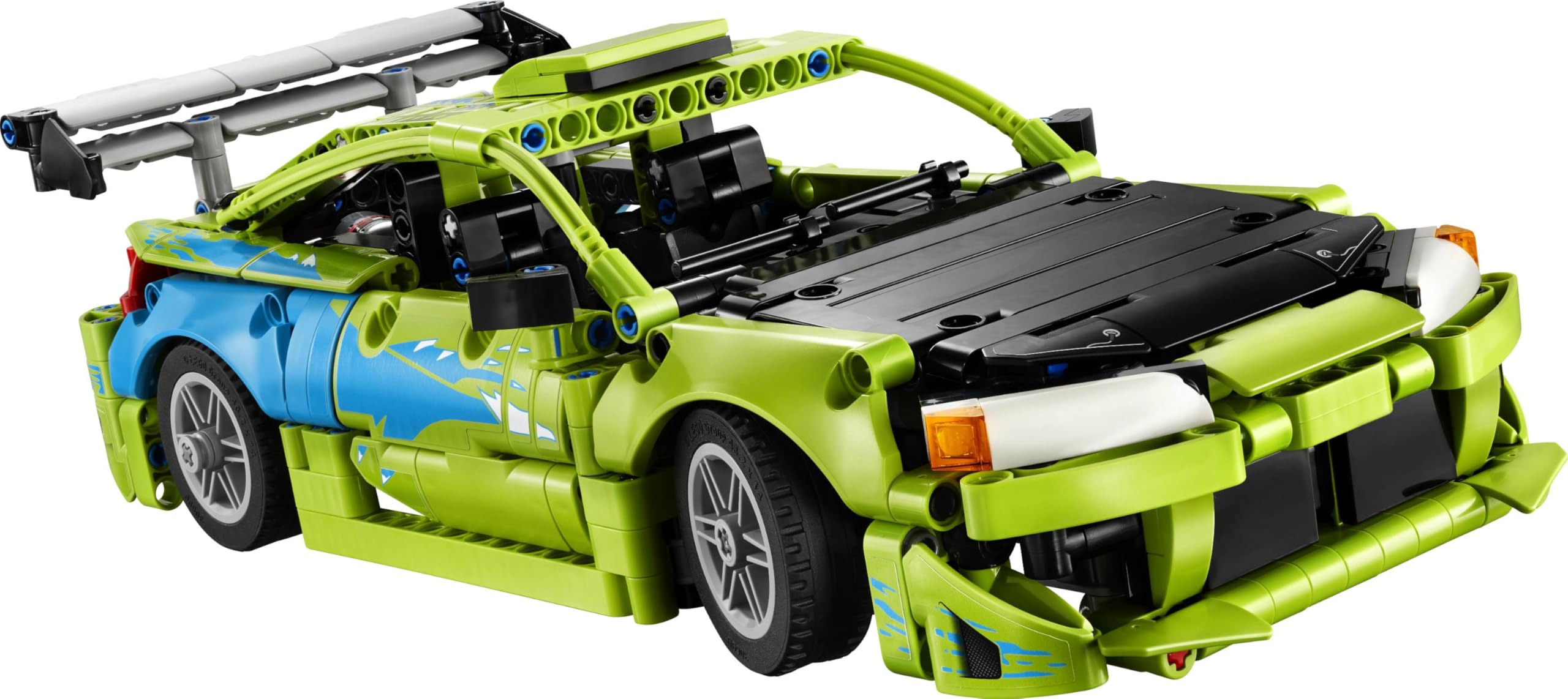 LEGO Technic Samochód Fast and Furious Mitsubishi Eclipse 42229 | Model filmowego auta, klocki konstrukcyjne, prezent dla fana motoryzacji 14+, zestaw dla nastolatków, 827 elementów