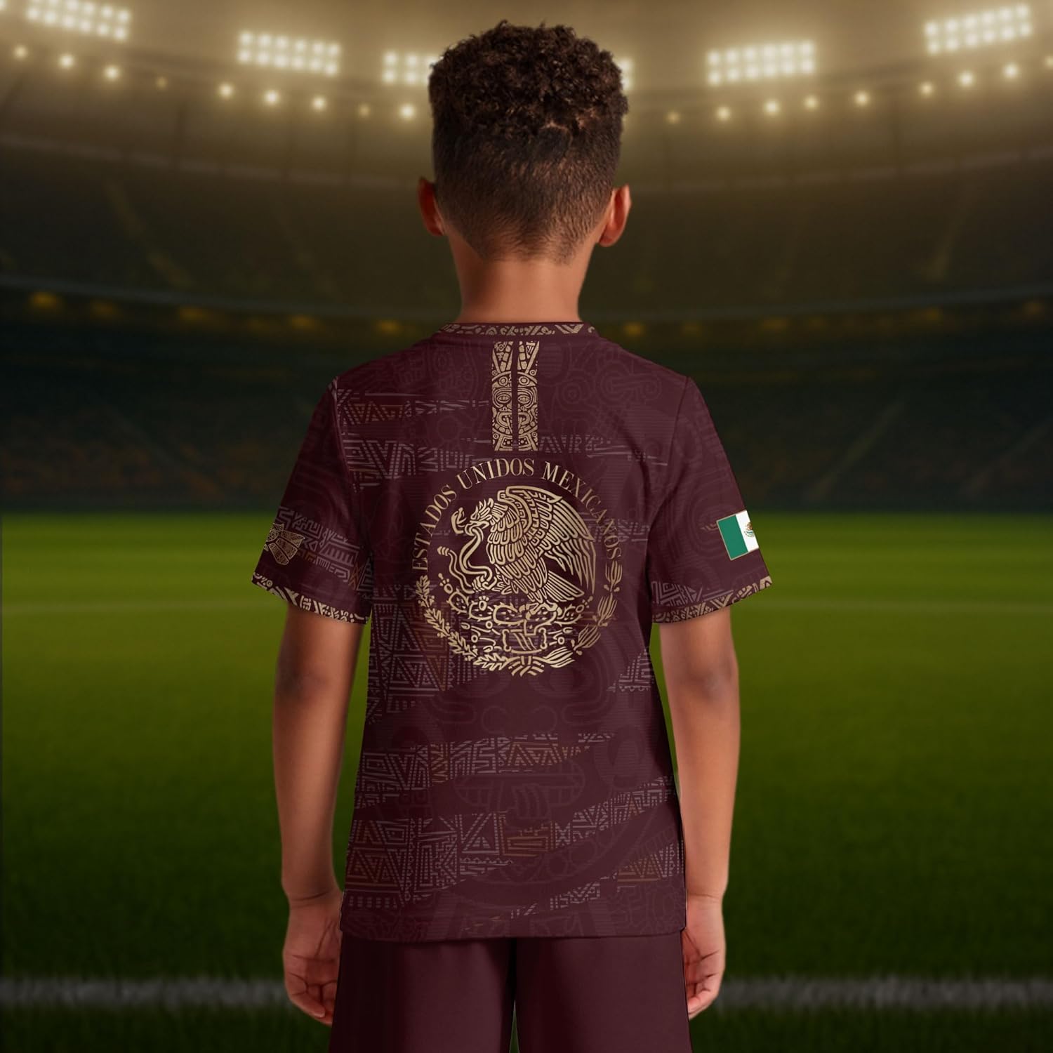 Youth Mexico Soccer Jersey, Mexican Soccer Jerseys for Kids, Mexico Jerseys Kid, Mexican Jersey for Kids