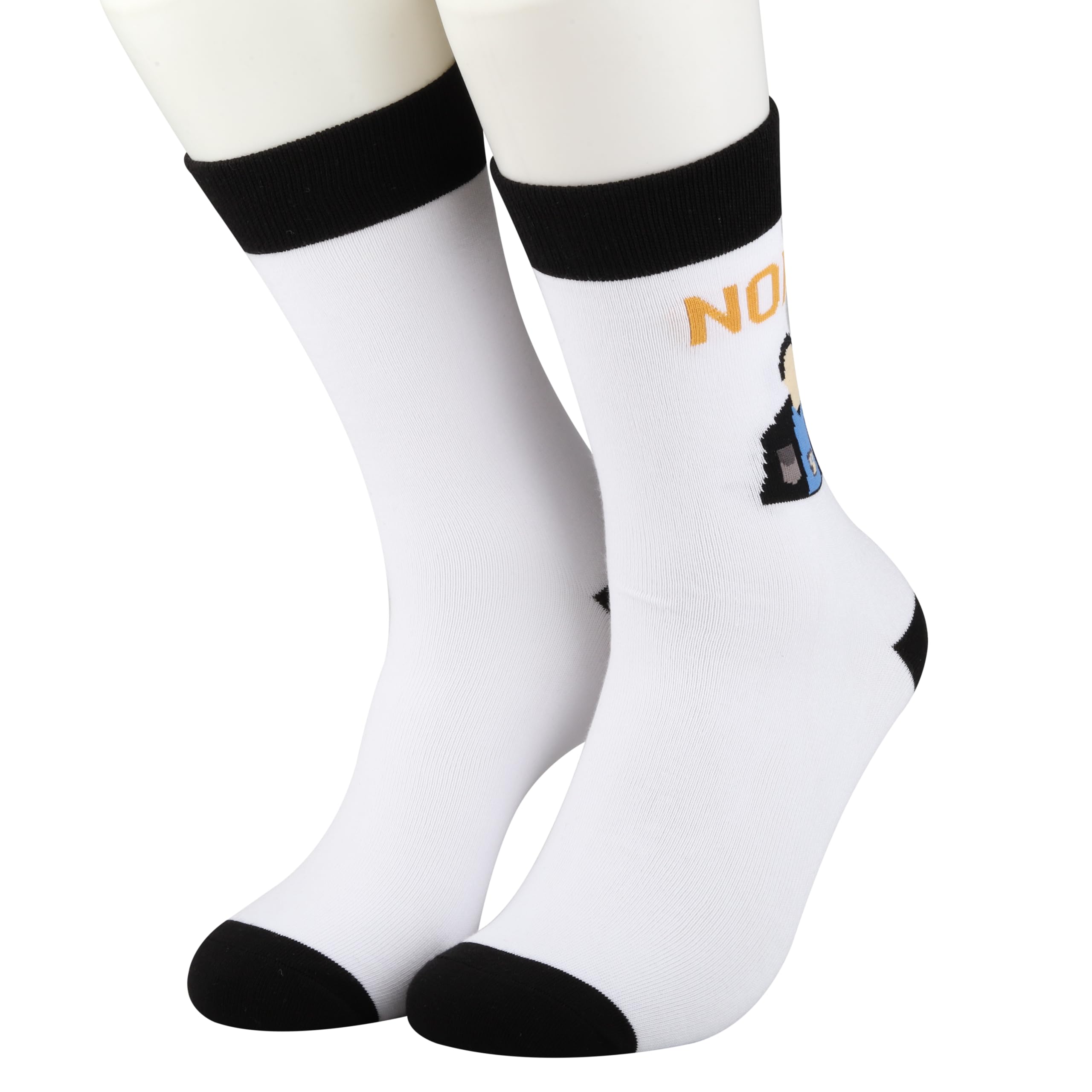 PWHAOO 1 Pair Funny TV Show Inspired Socks Noice Socks TV Show Quote Socks TV Show Lover Gift