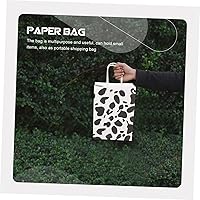 Vista 2 de RORPOIR Paquete de 12 bolsas de papel para decoración de recuerdos de fiesta y diseño de asa de almacenamiento