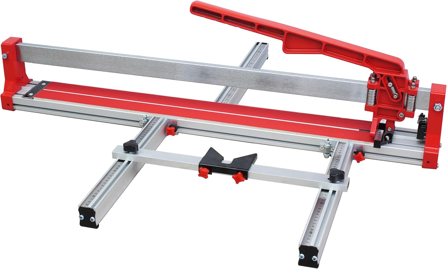 48" 1200mm Ceramic Porcelain Manual Floor Tile Cutter with Sliding Guide,Professional Heavy-Duty Aluminium Base, Adjustable Measurement Scale R2823 (48inch)