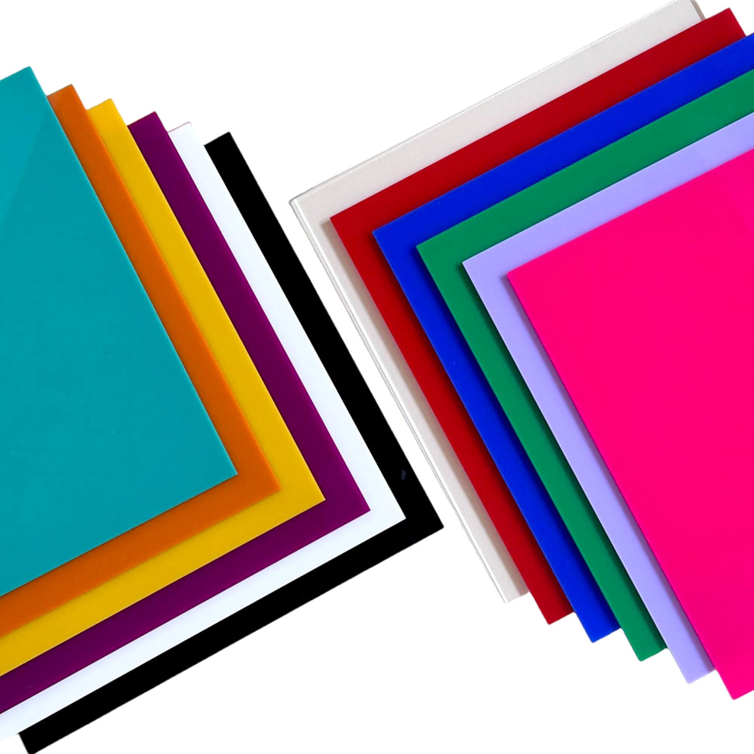 Colorful Acrylic Sheets - Laser Cutting & DIY -1 Colorful Acrylic Sheets - Laser Cutting & DIY -1